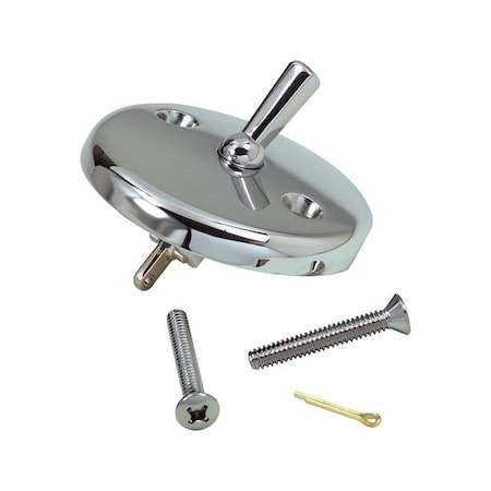 Danco 2 in. D X 3.15 in. L Metal Overflow Faceplate 9D00080991