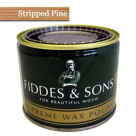 Home Improvement Fiddes Supreme Wax Polish 400 ML-Stripped Pine HO3529179