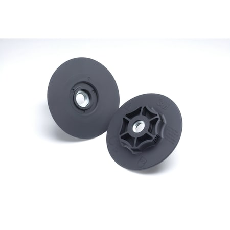 3M Fibre Disc Backup Pad 02140, TN Quick Change , 4-1/2 in x 5/8 in-11 Internal, 5PK 56573