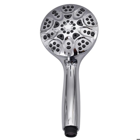 Westbrass 6-Function Adjustable Spray Hand Shower in Polished Chrome HS6700-26