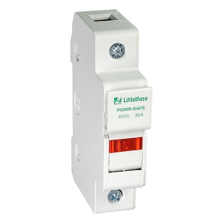 Littelfuse FuseBlock, 600VAC, 30A, ClassCC, DeadFront LPSC001ID