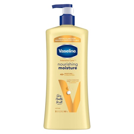 Vaseline Intensive Care Nourishing Moisture Lotion, 32 Ounce, 4PK 64358442