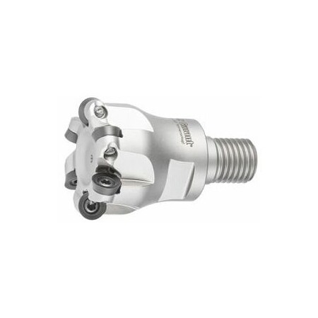 Garant Copy Mill, with Threaded Shank, for RD. Inserts, 42mm Diameter, 6 Inserts 212135 42/6