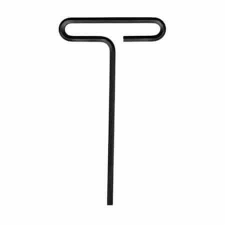 Eklind Hex Key, Hex Drive, Standard Grip/Loop T-Handle Handle, Alloy Steel, Black Oxide 31624