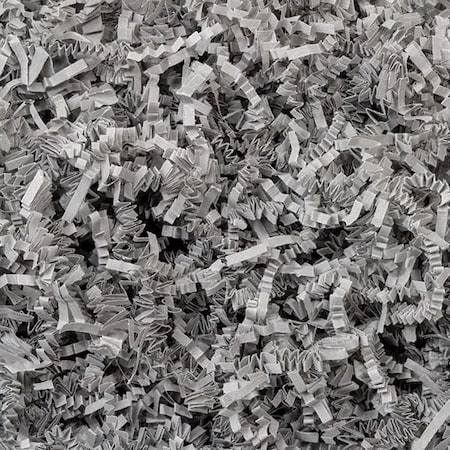 Nashville Wraps Gray Crinkle Cut Shredded Paper, 10 lb Box ZF10GY