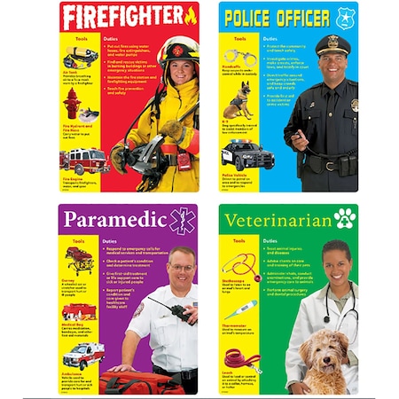 Trend Community Helpers Learning Poster Set T19012
