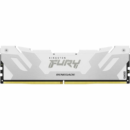 Kingston 16GB 6400MT/S DDR5 CL32 DIMM FURY RENEGADE WHITE XMP KF564C32RW-16