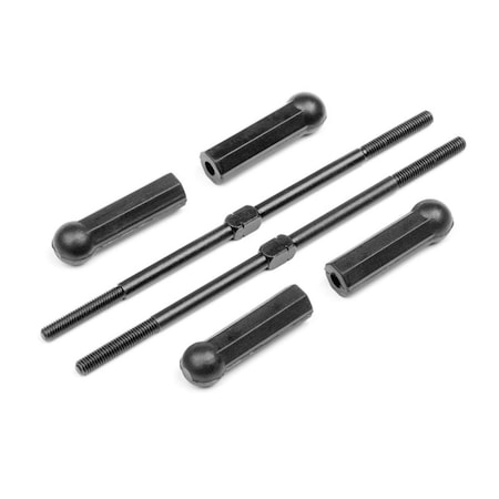 Hpi Racing Jumpshot Steering Turnbuckle Set, 2 Piece HPI115300