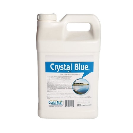 Crystal Blue Lake and Pond Dye, Liquid, Royal Blue, 2.5 gal 1113