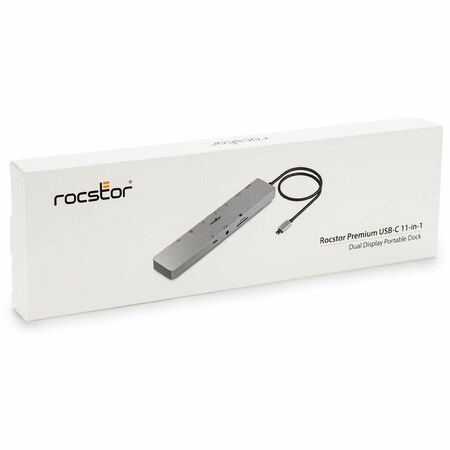 Rocstor PREMIUM USBC DUAL DISPLAY PRTB Y10P028-S1