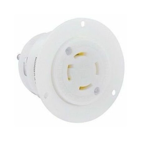 Leviton Industrial Grade Flanged Outlet 30 Amp, 125/250 Volt 2716