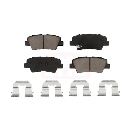 Cmx Rear Ceramic Disc Brake Pads For Hyundai Kia Elantra Optima Soul Sonata Forte Accent Rio CMX-D1544