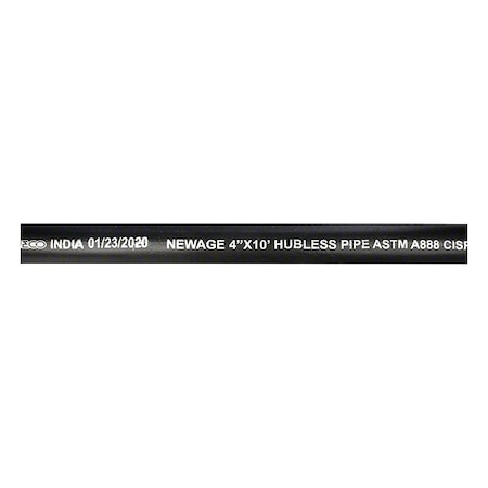 Zoro Select Pipe Pipe, Iron, Class 20 220173