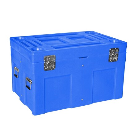 Myton Industries Bulk Ship Container, 15 cubic ft., 850lbs., capacity, BLU SC-4534-1 BLUE