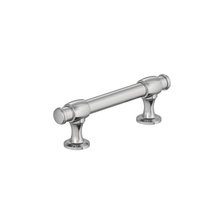 Amerock Winsome 3 inch 76mm Center-to-Center Polished Chrome Cabinet Pull BP3677026