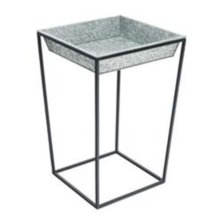 Achla Designs Achla  Arne Stand with Galvanized Tray, Tall FB-46G3