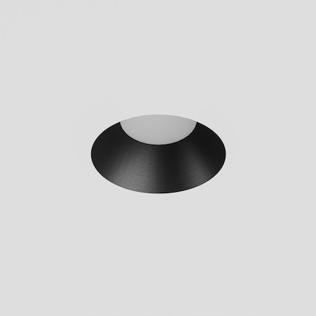 Vidalite Inspira 2in Black Round Trimless Integrated LED Canless Recessed Lighting Kit, 5CCT, 14W, 1000LM CE1009398