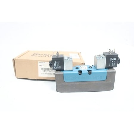 Rexroth 24V-DC 150PSI PNEUMATIC SOLENOID VALVE R432006052