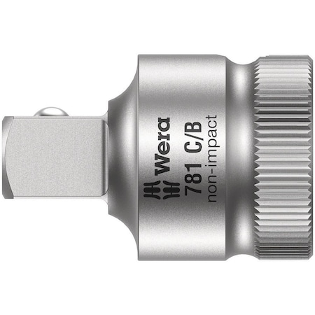 Wera 781 C 1/2 in Connection parts, 781 C/B x 3/8 x 35.5 mm x 1/2 in 5042674001