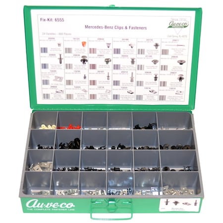 Auveco Mercedes-Benz Clips And Fasteners Assortment 6555