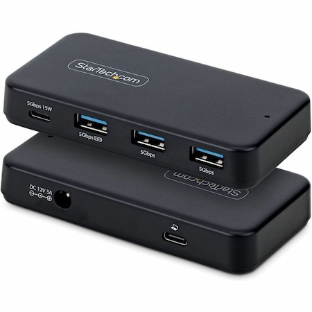 Startech.Com ADD THREE USB-A 3.0 PORTS (ONE BC 1.2) AND ONE USB-C PORT WITH 15W CHARGING - FO 311NA-USB-HUB