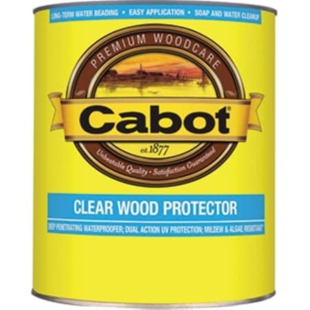 Cabot 2101 1 Gallon Clear Wood Protector, 4PK 80351811432