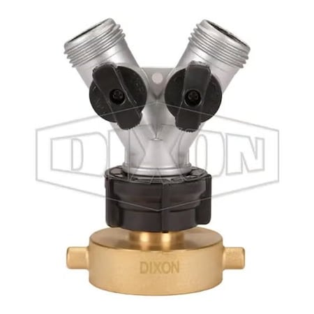 Dixon The Right Connection Hazmat Pin Lug Adapter, 1-1/2 x 2 3/4 in, FNST x MGHT, Cast Brass, Domestic HHA1576