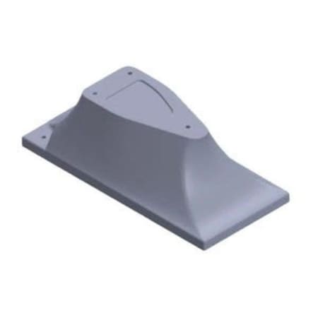 Alegria 3 Bolt Base for 8 ft. Diving Board, White without Jigs AL2213085