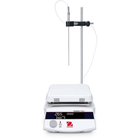 Ohaus Hot Plate, Ceramic Coated Al e-G52HP07C 100-120V
