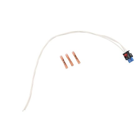 Acdelco CONNECTOR KIT-FWD LP WRG HARN BLACK, Body Wiring Harness Connector, 86792094
