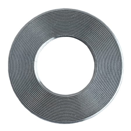 Zoro Select Flat Washer, For Screw Size #8 , Titanium Plain Finish 0000886