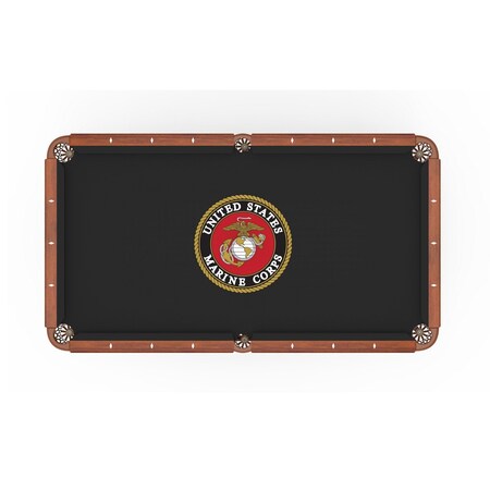 Holland Bar Stool Co 8 Ft. U.S. Marines Pool Table Cloth PCL8Marine