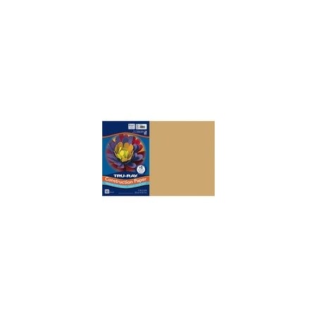 Tru-Ray Construction Paper, Art Project, Craft Project, 12in W x 18in L, 76 lb Basis Weight, 25PK P103074