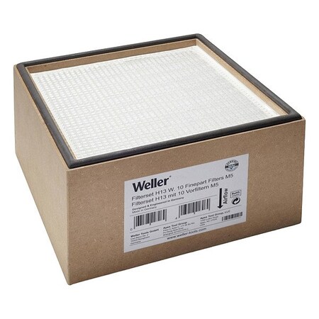 Weller Filter Set H13 W. 10 Finepart Filters F7 T0058762858