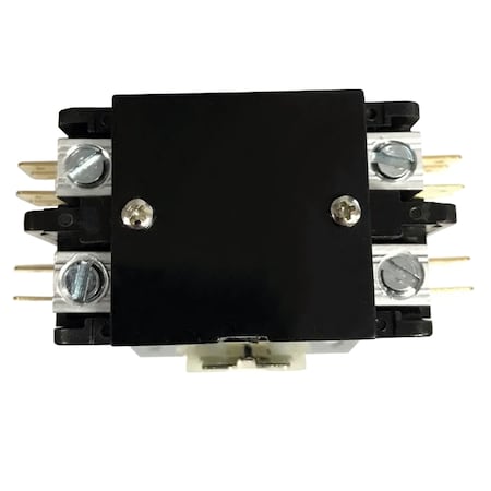 Brah Electric Definite Purpose Contactor, 380 V, 2 P, Non-Reversing, 1 Phase, Screw BDP2P25A380V