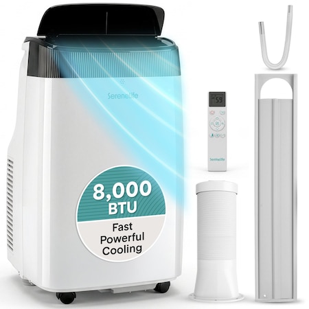 Serenelife Portable Air Conditioner, SLPAC8 SLPAC8
