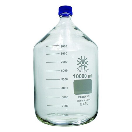 United Scientific Supplies Inc Media/Store Btl, Boro Glass, 420mm H BM10000