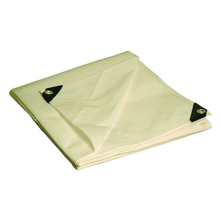 Zoro Select 10 mil Tarp, White 33040