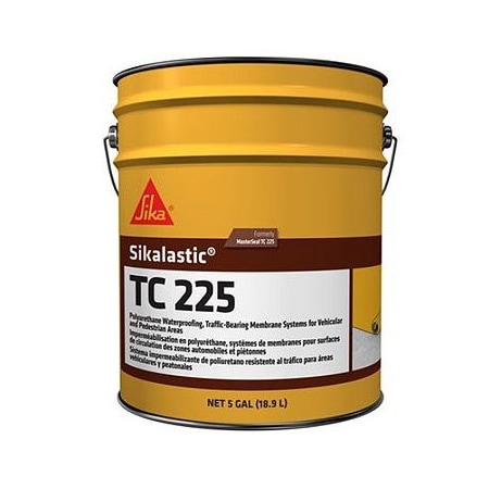 Sika Sikalastic TC 225 HT Aliphatic Polyurethane Topcoat for SikaSeal Traffic 1500 Tint Base 2.5 Gallon 809499