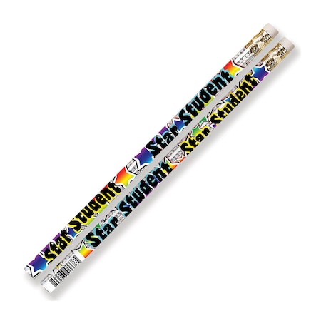 Musgrave Pencil Co Star Student Motivational Pencil, 144PK MUS1378G