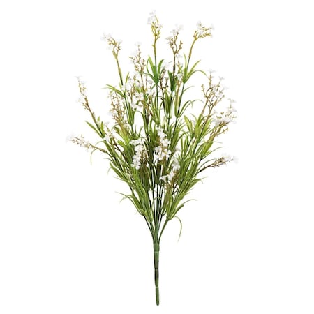 Vickerman 19 in. Green Mini Wild Flower Bush FI180401