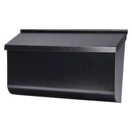 Solar Groupthe Architectural Mailboxes Woodlands Contemporary Galvanized Steel Wall Mount Black Mailbox L4010WBAM