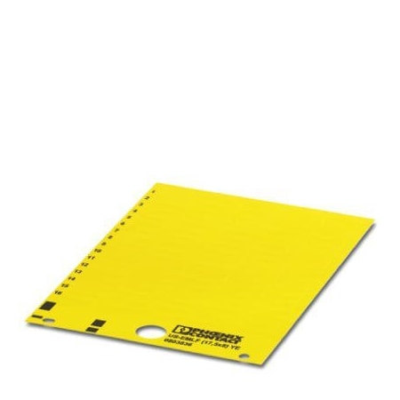 Phoenix Contact US-EMLF 17 5X8 YE Label Card yellow 0803836