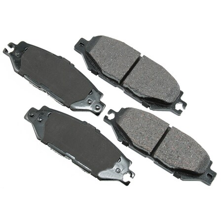 Akebono 92-00 Lexus/Toy-Gs300/Ls400/Sc300/Sc4-Rr Proact Disk Pad, Act613 ACT613
