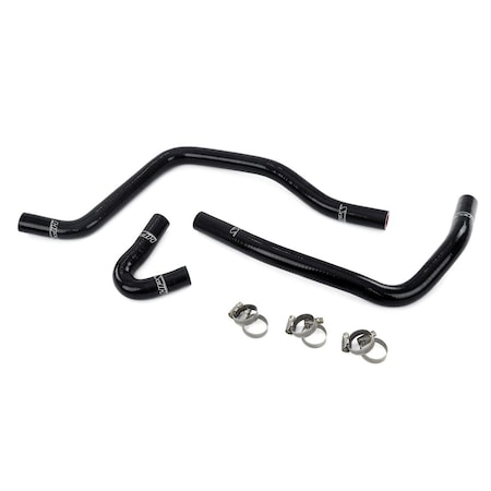 Hps Performance High Temp Reinforced Silicone Heater Coolant Hose Kit, Black,  57-2120-BLK