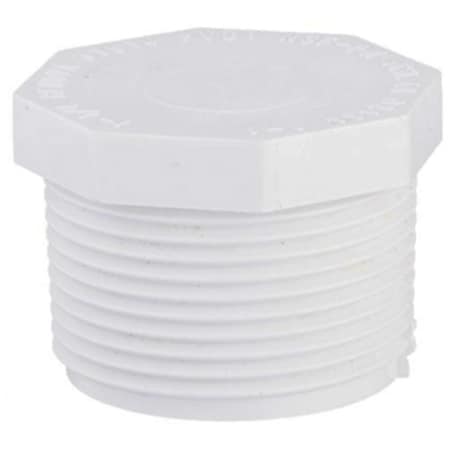 Charlotte Pipe And Foundry PVC 021131200HA MIP PLUG 1-1/4IN PVC PVC 02113 1200HA