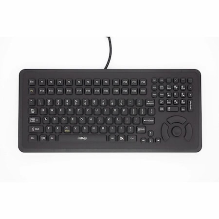 Ikey Panel Mount Keyboard with HulaPoint PMU-5K-FSR-USB
