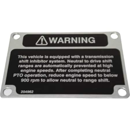 John Deere LABEL, JOHN DEERE OEM AT253782 AT253782