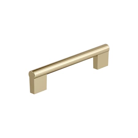 Amerock Versa 5-1/16 inch (128mm) Center-to-Center Golden Champagne Cabinet Pull, 10PK 10VMP36913BBZ