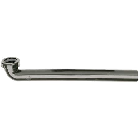 Keeney Mfg 1-1/2'' x 15'' Black Plastic Waste Arm 104BK